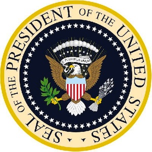 Siegel des Präsidenten der USA
